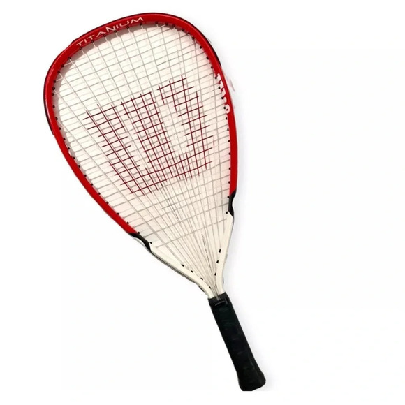 Wilson Titanium Ripper Tennis Racket with Case 3 7/8”Grip - Picture 2 of 7
